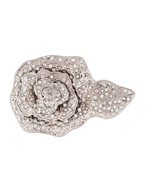 chanel rose flower brooch|chanel camellia brooch for sale.